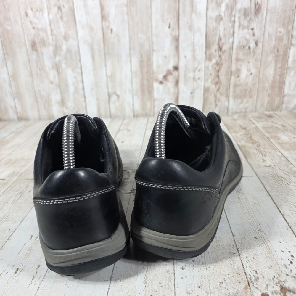 Keen Presidio Womens Black Leather Walking Shoes Low Top Sneakers 1018314 Size 9 - Picture 3 of 8